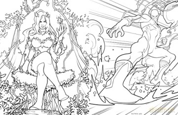 DC: Super-Villains: The Official Colouring Book - Titan Books [KSIĄŻKA]