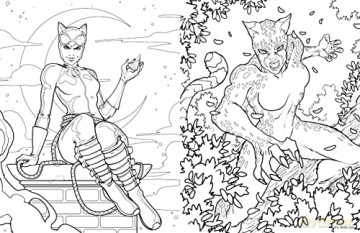 DC: Super-Villains: The Official Colouring Book - Titan Books [KSIĄŻKA]