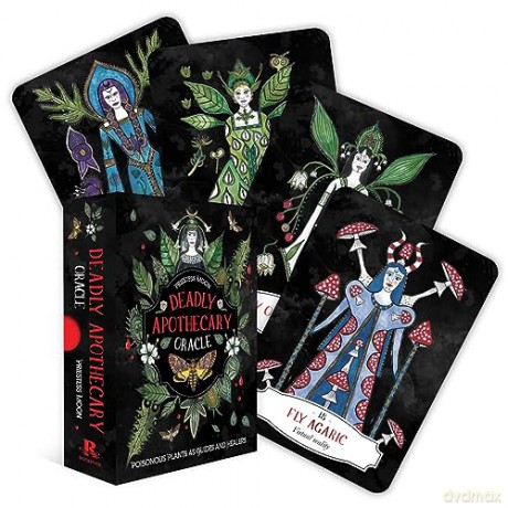 Deadly Apothecary Oracle: Poisonous plants as guides and healers (Rockpool Oracles) - Priestess Moon [KSIĄŻKA]