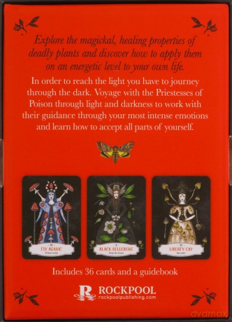 Deadly Apothecary Oracle: Poisonous plants as guides and healers (Rockpool Oracles) - Priestess Moon [KSIĄŻKA]