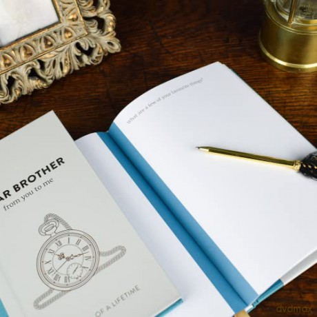 Dear Brother, From You To Me: Guided Memory Journal To Capture Your Brother's Amazing Stories (Timeless Collection): Timeless Edition (Journals of a Lifetime) - From You To Me [KSIĄŻKA]