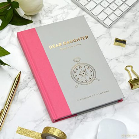 Dear Daughter, From You To Me: Guided Memory Journal To Capture Your Daughter's Amazing Stories (Timeless Collection): Timeless Edition (Journals of a Lifetime) - From You To Me [KSIĄŻKA]