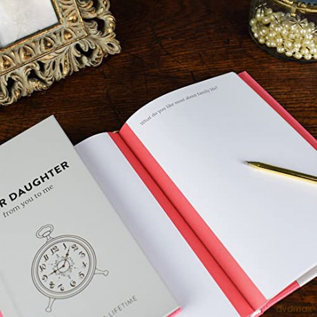 Dear Daughter, From You To Me: Guided Memory Journal To Capture Your Daughter's Amazing Stories (Timeless Collection): Timeless Edition (Journals of a Lifetime) - From You To Me [KSIĄŻKA]