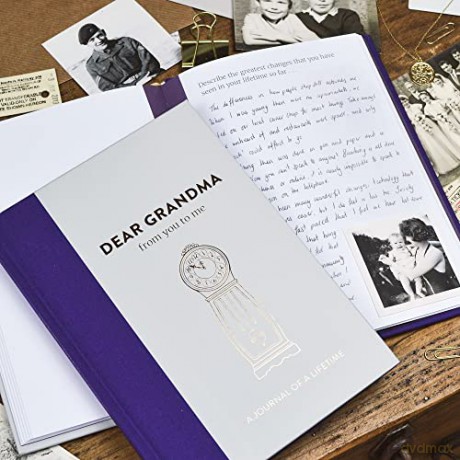 Dear Grandma, From You To Me: Guided Memory Journal To Capture Your Grandmother's Amazing Stories (Timeless Collection): Timeless Edition (Journals of a Lifetime) - From You To Me [KALENDARZ]