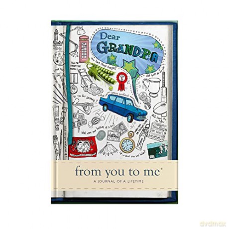 Dear Grandpa, From You To Me: Guided Memory Journal To Capture Your Grandfather's Amazing Stories (Sketch Collection) (Journals of a Lifetime) - From You To Me [KALENDARZ]