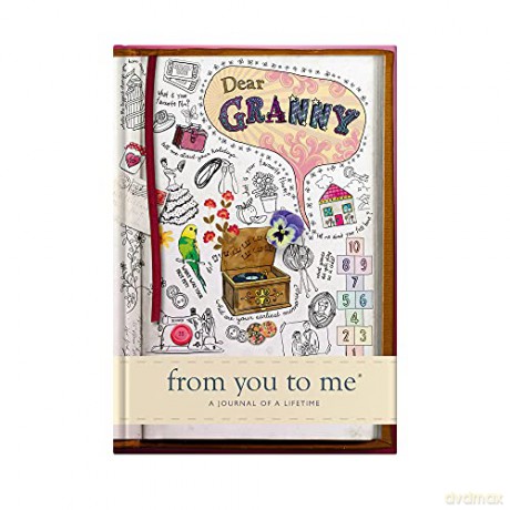 Dear Granny, From You To Me: Guided Memory Journal To Capture Your Grandmother's Amazing Stories (Sketch Collection): 0 (Journals of a Lifetime) - From You To Me [KALENDARZ]