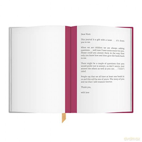 Dear Mum, From You To Me: Memory Journal Capturing Your Mother's Own Amazing Stories (Journals Of A Lifetime Timeless Collection): Timeless Edition - From You To Me [KALENDARZ]