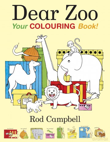 Dear Zoo: Your Colouring Book - Rod Campbell [KSIĄŻKA]