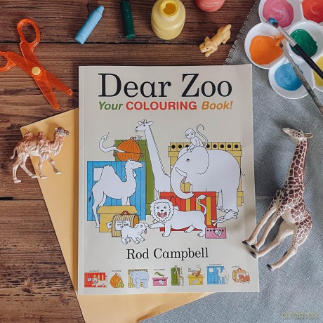 Dear Zoo: Your Colouring Book - Rod Campbell [KSIĄŻKA]