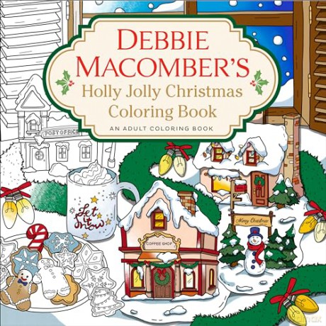 Debbie Macomber's Holly Jolly Christmas Coloring Book: An Adult Coloring Book - Debbie Macomber [KSIĄŻKA]