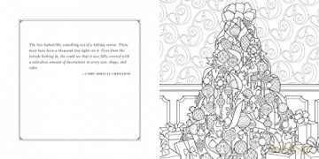 Debbie Macomber's Holly Jolly Christmas Coloring Book: An Adult Coloring Book - Debbie Macomber [KSIĄŻKA]