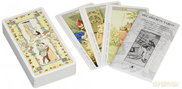 Decameron Tarot: New edition - 78 full colour tarot cards and instruction booklet - Giacinto Gaudenzi [KSIĄŻKA]