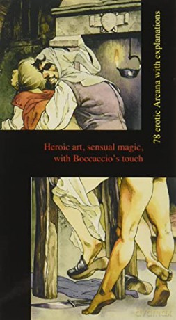 Decameron Tarot: New edition - 78 full colour tarot cards and instruction booklet - Giacinto Gaudenzi [KSIĄŻKA]
