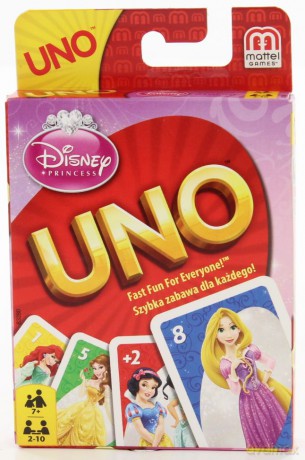 GRA MATTEL Karty Uno Disney Princess B3280 P12