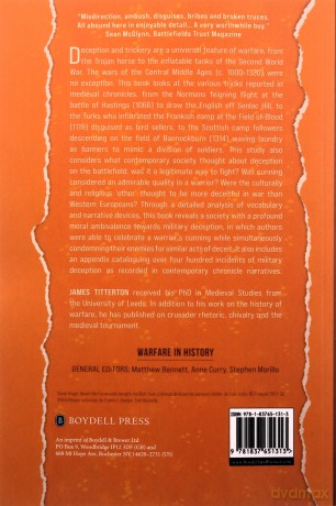Deception in Medieval Warfare: Trickery and Cunning in the Central Middle Ages: 53 (Warfare in History) - James Titterton [KSIĄŻKA]
