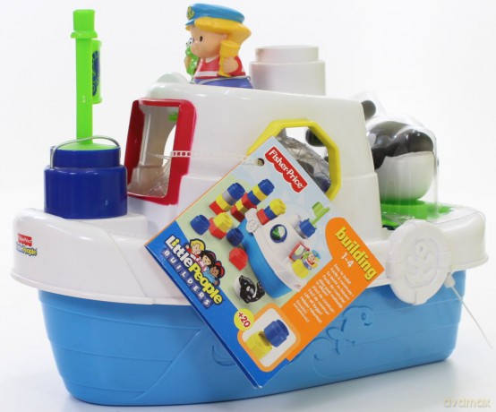FISHER PRICE POJAZD WYŁADOWANY KLOCKAMI L7194 WB2 [ZABAWKA]