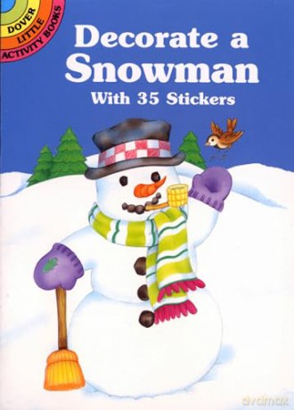 Decorate a Snowman (Little Activity Books) - Robert McCorquodale [KSIĄŻKA]
