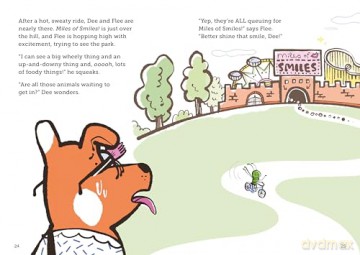 Dee and Flee at the Theme Park: 1 - Julia Hubery [KSIĄŻKA]