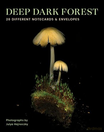 Deep Dark Forest Notes: 20 Different Notecards and Envelopes - Julya Hajnoczky [KALENDARZ]