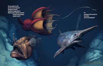 Deep, Deep Down: The Secret Underwater Poetry of the Mariana Trench - Lydia Lukidis [KSIĄŻKA]