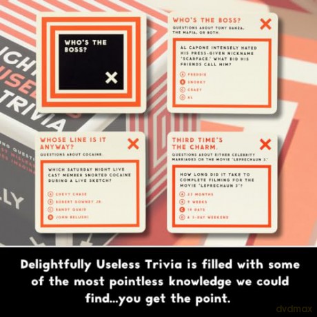 Delightfully Useless Trivia - Brass Monkey [KSIĄŻKA]