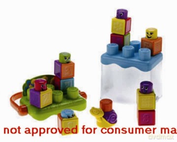 FISHER PRICE WIADERKO Z WESOLYMI KLOCKAMI P8793 [ZABAWKA]