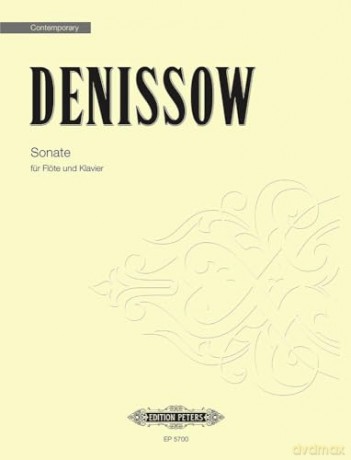 Denissov: Flute Sonata (EP5700) (Edition Peters) - Edison Denissow [KSIĄŻKA]