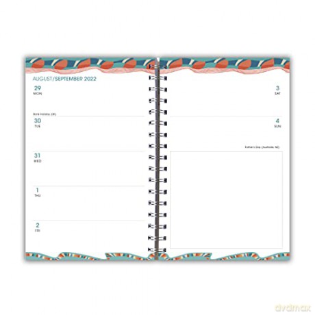 Designer Essentials September 2022-December 2023 Lifestyle Planner: Abstract Rhythm (DESIGNER ENGAGEMENT) [KSIĄŻKA]