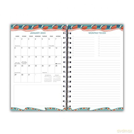 Designer Essentials September 2022-December 2023 Lifestyle Planner: Abstract Rhythm (DESIGNER ENGAGEMENT) [KSIĄŻKA]