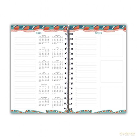 Designer Essentials September 2022-December 2023 Lifestyle Planner: Abstract Rhythm (DESIGNER ENGAGEMENT) [KSIĄŻKA]