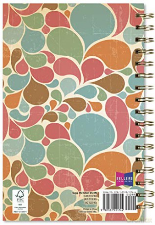 Designer Paisley 2021 Planner [KSIĄŻKA]