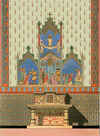 Designs and Ornaments from the Chapels of Notre Dame (Dover Pictorial Archive) - Eugene-Emmanuel Viollet-le-Duc [KSIĄŻKA]