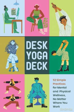 Desk Yoga Deck: Desk Yoga Deck - Darrin Zeer [KSIĄŻKA]