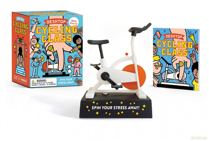 Desktop Cycling Class: Spin Your Stress Away! (Rp Minis) - Eliza Berkowitz [KSIĄŻKA]