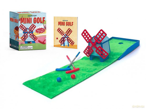 Desktop Mini Golf: Master your short game! (Rp Minis) - Donald Lemke [KSIĄŻKA]