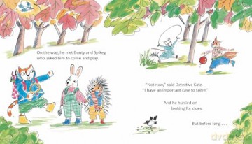 Detective CATZ and the Missing Nut: self-affirming children's picture book about the importance of kindness - Marjoke Henrichs [KSIĄŻKA]