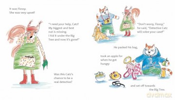 Detective CATZ and the Missing Nut: self-affirming children's picture book about the importance of kindness - Marjoke Henrichs [KSIĄŻKA]
