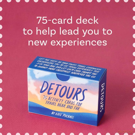 Detours: 75 Activity Cards for Travel Near and Far - Kate Pocrass [KSIĄŻKA]
