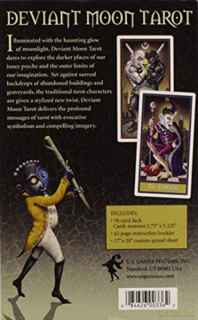 Deviant Moon Tarot: Premier Edition - Patrick Valenza [KSIĄŻKA]