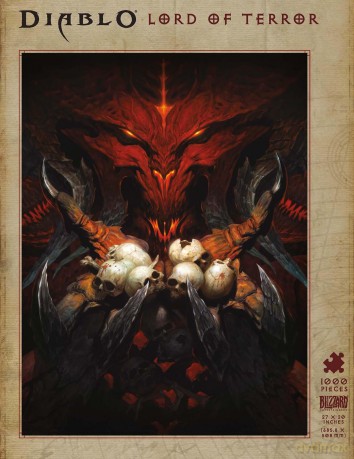 Diablo. Lord of Terror Puzzle - Blizzard Entertainment [KSIĄŻKA]