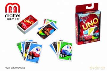 GRA MATTEL KARTY UNO CARS2 T8230 PUD 12 [ZABAWKA]