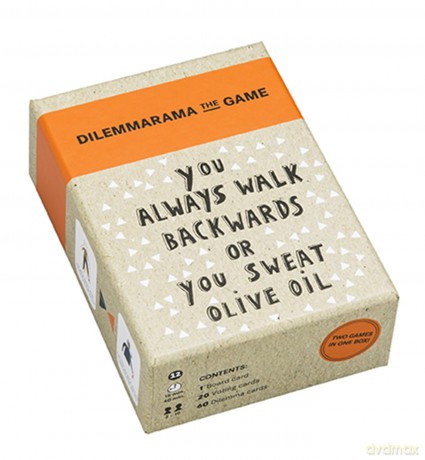 Dilemmarama the Game: You Always Walk Backwards or You Sweat Olive Oil - Dilemma op Dinsdag [KSIĄŻKA]