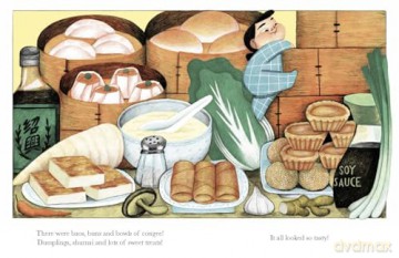 Dim Sum Palace: 'A sumptuous homage to Maurice Sendak's In the Night Kitchen' - The New York Times - X Fang [KSIĄŻKA]