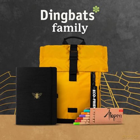 Dingbats* - Pro B5 Lined Large Notebook - PU Leather Hardcover Journal for Work, Travel, Writing - Pocket, Elastic Closure, Pen Holder, Bookmark - Dingbats* Notebooks [KSIĄŻKA]