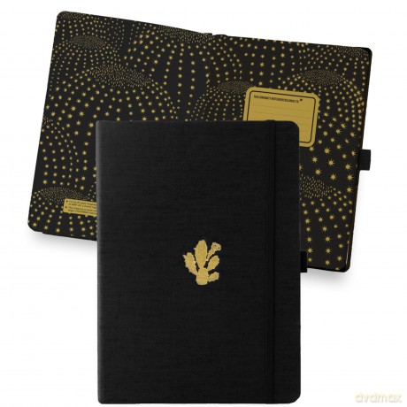 Dingbats* - Pro B5 Lined Large Notebook - PU Leather Hardcover Journal for Work, Travel, Writing - Pocket, Elastic Closure, Pen Holder, Bookmark - Dingbats* Notebooks [KSIĄŻKA]