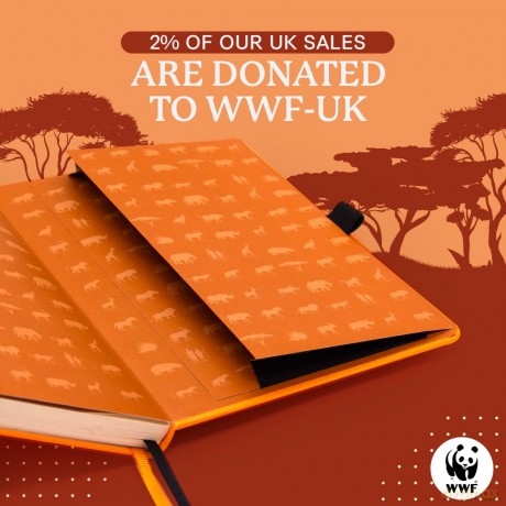 Dingbats* Earth Dotted Journal A5 - Vegan Leather, Hardcover, Ideal for Work, Travel - Pocket, Elastic Closure, Bookmark - Dingbats* Notebooks [KSIĄŻKA]