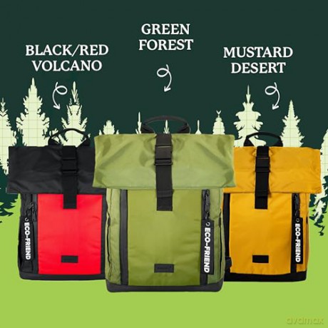 Dingbats* Notebooks Unisex Roll Top Backpack Backpack [KSIĄŻKA]
