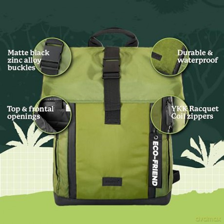 Dingbats* Notebooks Unisex Roll Top Backpack Backpack [KSIĄŻKA]