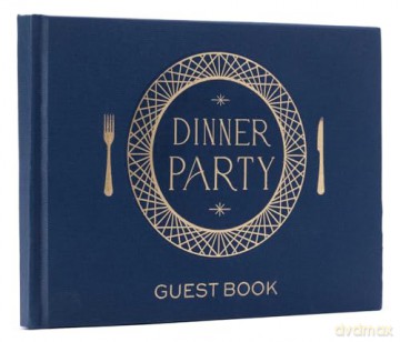 Dinner Party Guest Book - Insight Editions [KSIĄŻKA]