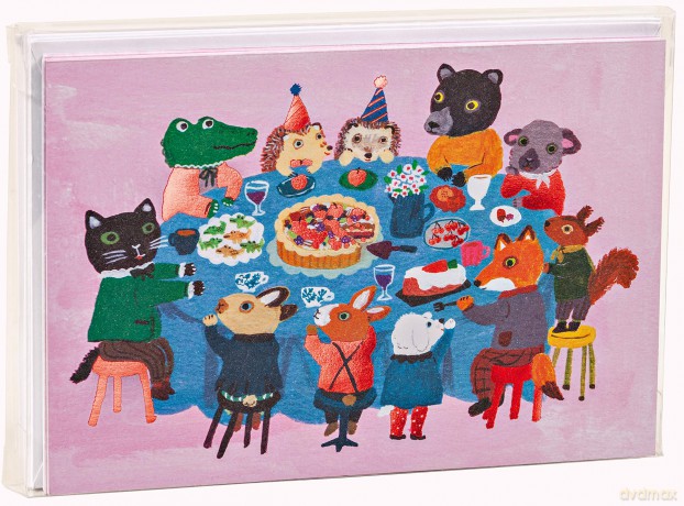 Dinner with Friends Big Notecard Set - Yumi Kitagishi [KSIĄŻKA]